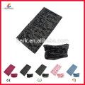 Ningbo Lingshang LSB-5407 100% Polyester Microfibre Custom Bandana Seamless headwear skull neck tube